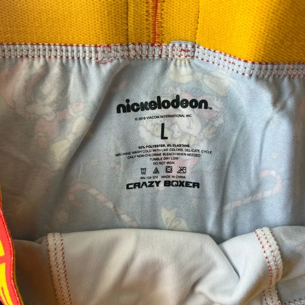 Rugrats Crazy Boxer Christmas Boxer Briefs | Size L